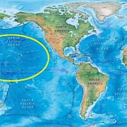 The Great Pacific Garbage Patch Map